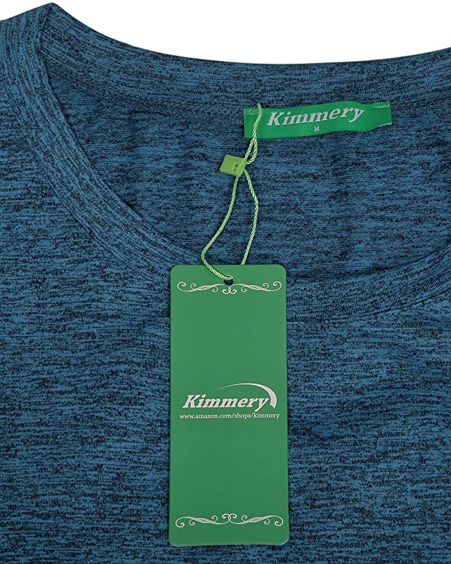 Kimmery Women's Short Sleeve Yoga Tops Activewear Running Workout T-Shirt